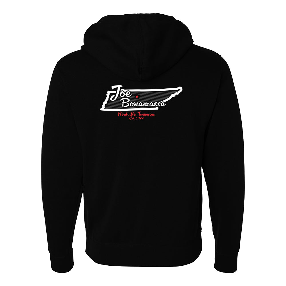 Welcome To Nerdville, TN - Home Of The Blues Tour Zip-Up Hoodie (Unisex)