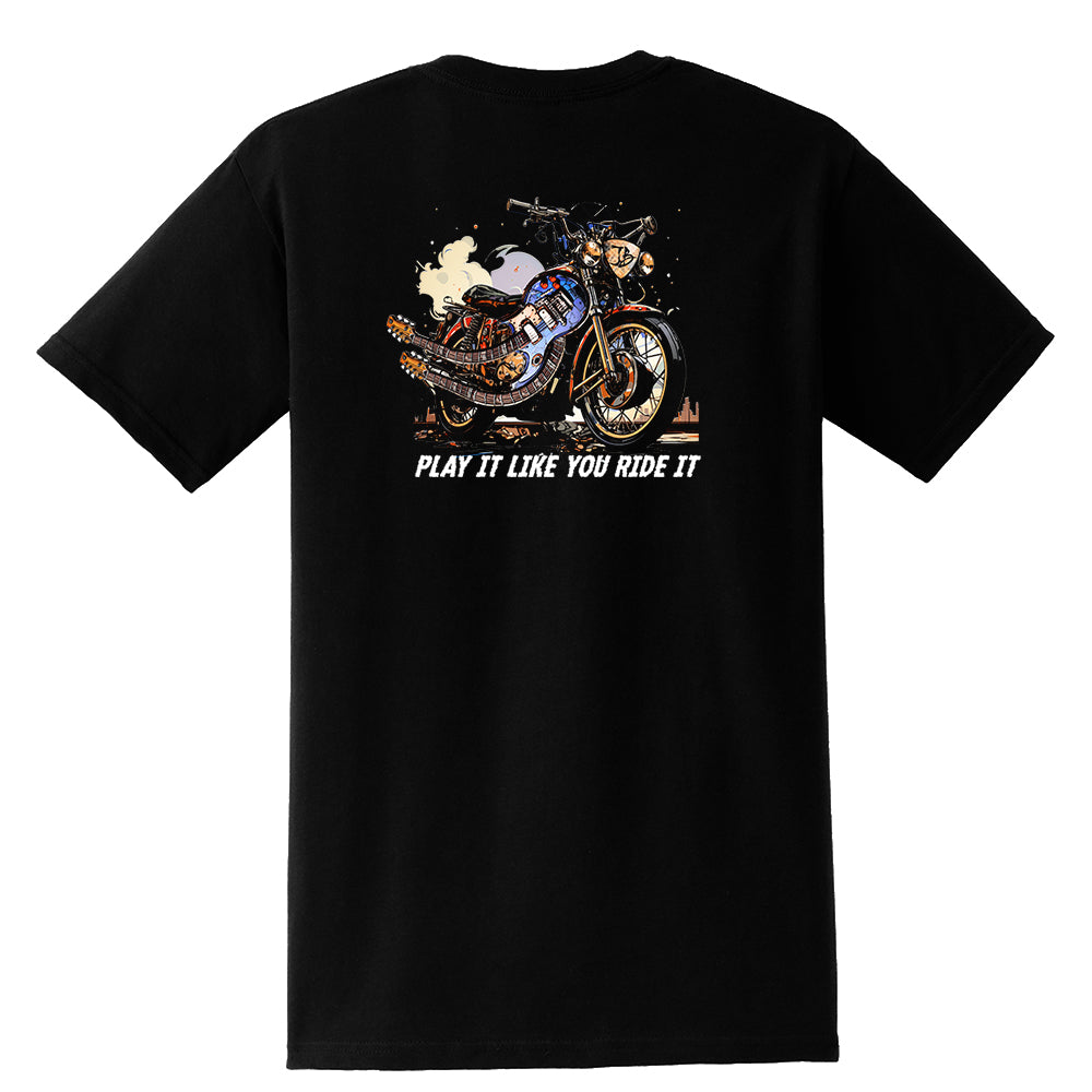 Play It Like You Ride It Pocket T-Shirt (Unisex)