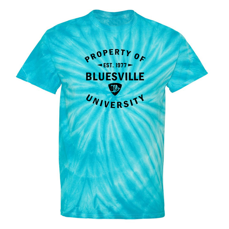 Property of Bluesville University Tie Dye T-Shirt (Unisex)