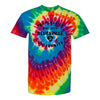 Property of Bluesville University Spiral Tie Dye T-Shirt (Unisex)