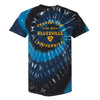 Property of Bluesville University Spiral Tie Dye T-Shirt (Unisex)