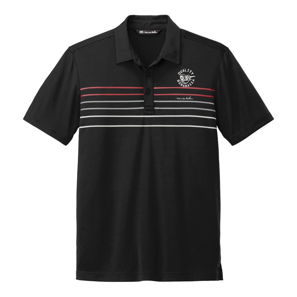 Quality Blues TravisMathew Coto Performance Chest Stripe Polo (Men