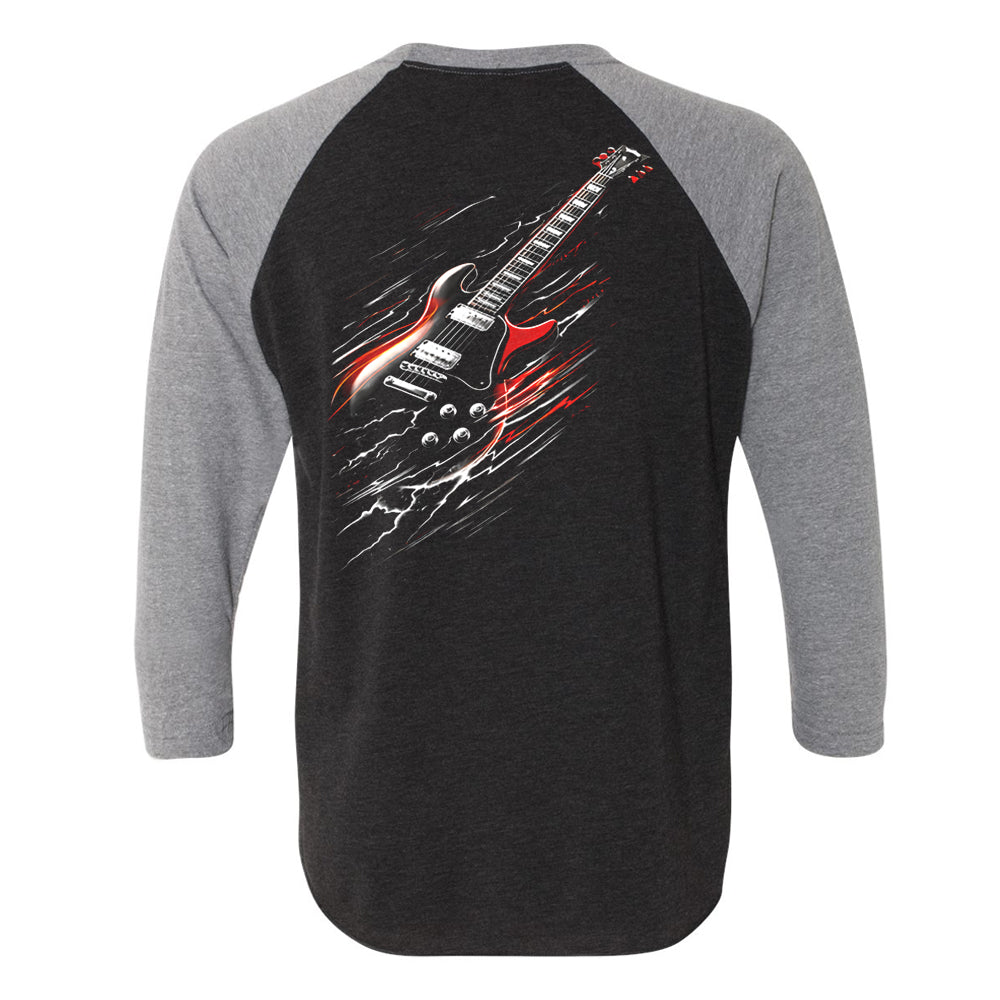 Red & Blues 3/4 Sleeve T-Shirt (Unisex)