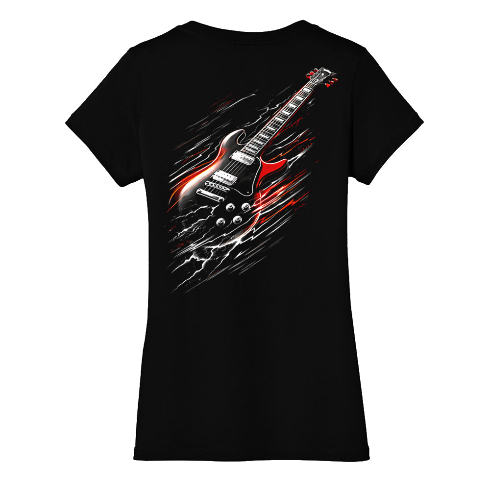 Red & Blues V-Neck (Women)