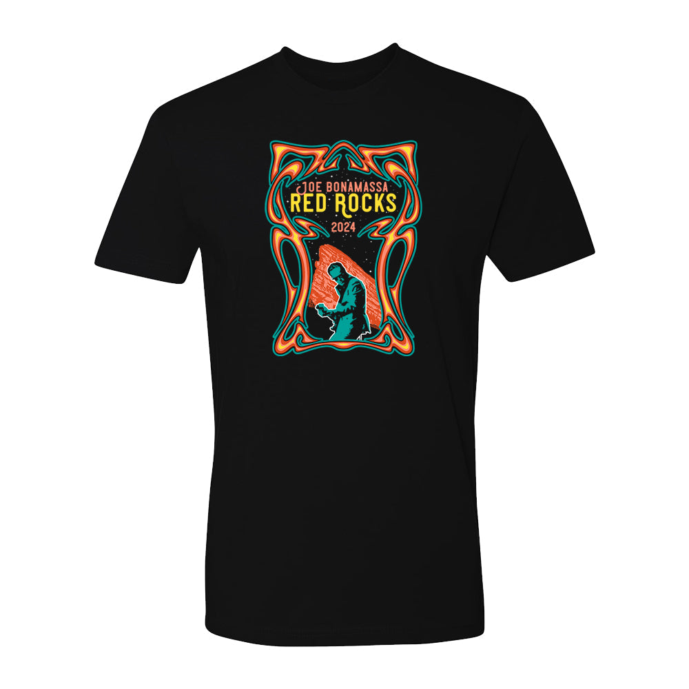 2024 Retro Red Rocks T-Shirt (Unisex) – Joe Bonamassa Official Store