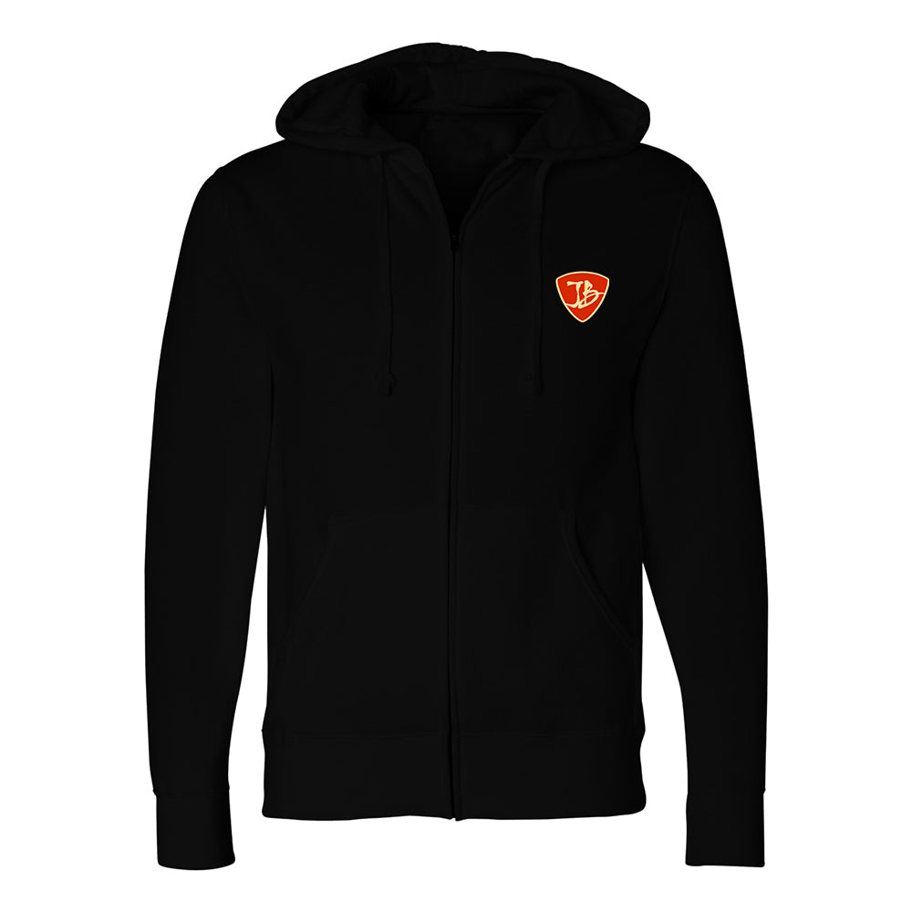 Tones Run Wild Blues Zip-Up Hoodie (Unisex)