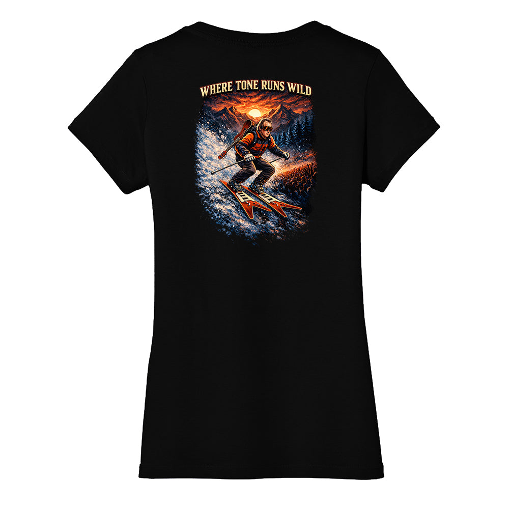 Tones Run Wild Blues V-Neck (Women)