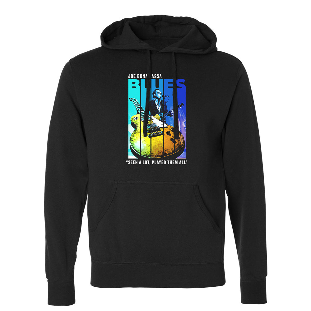 Shades Of Blues Pullover Hoodie (Unisex)