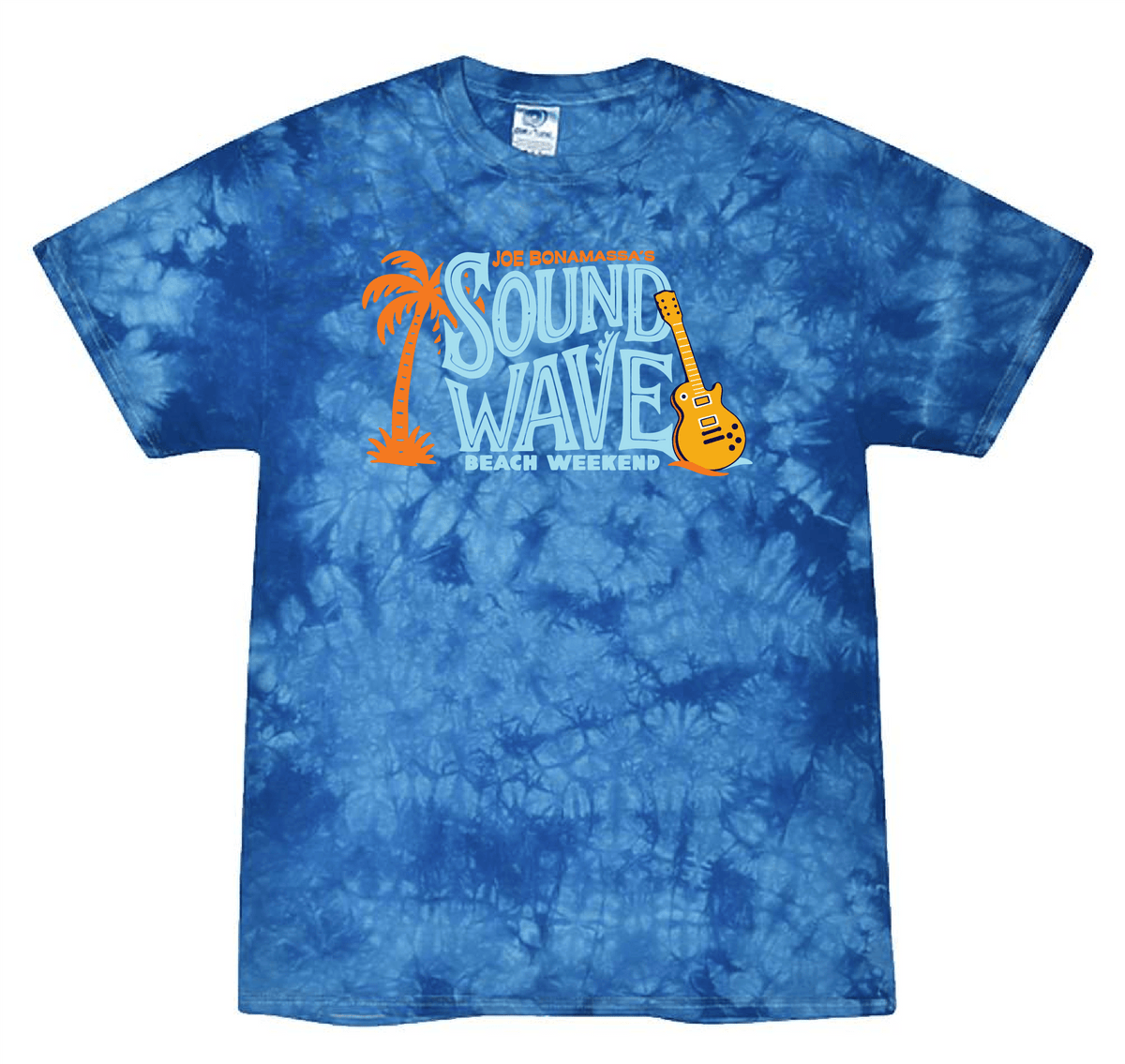 2026 Sound Wave Beach Weekend Crystal Tie Dye T-Shirt (Unisex)