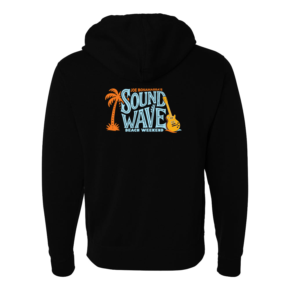 2026 Sound Wave Beach Weekend Zip-Up Hoodie (Unisex) – Joe