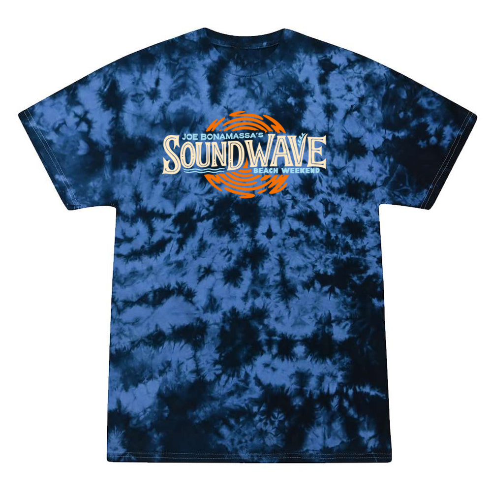 2026 Sound Wave Beach Weekend Festival Crystal Tie Dye T-Shirt (Unisex)