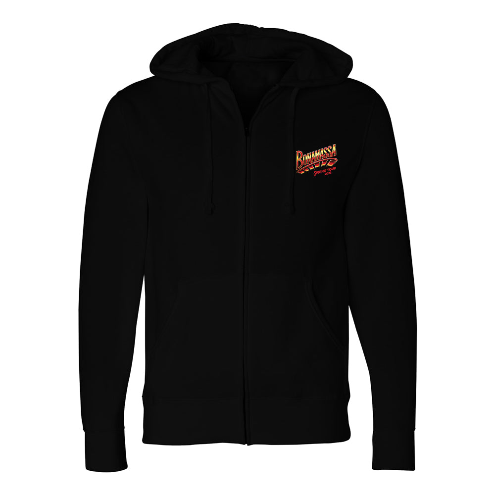 2025 U.S. Spring Tour Zip-Up Hoodie (Unisex)