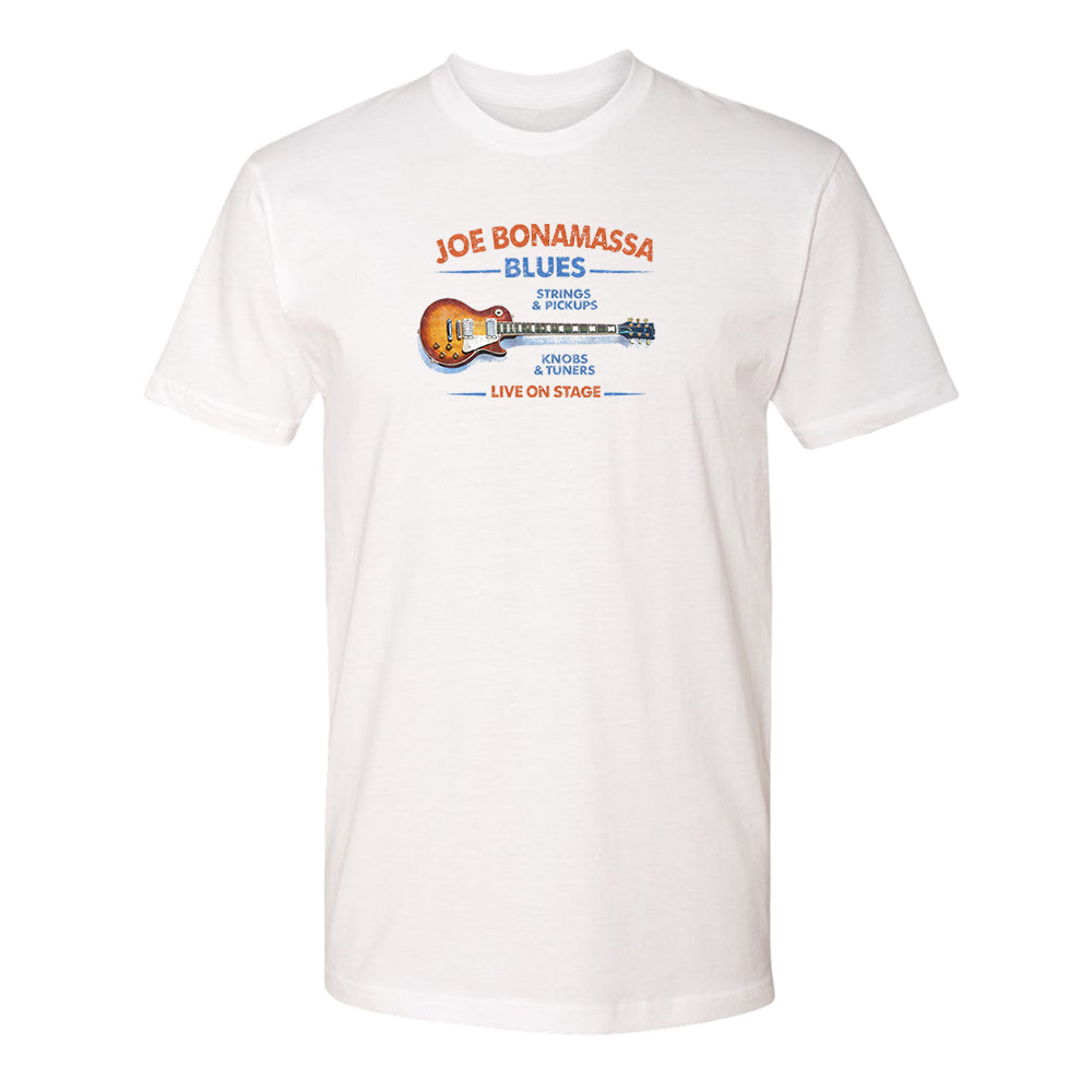 Strings, Pickups & Blues T-Shirt (Unisex)