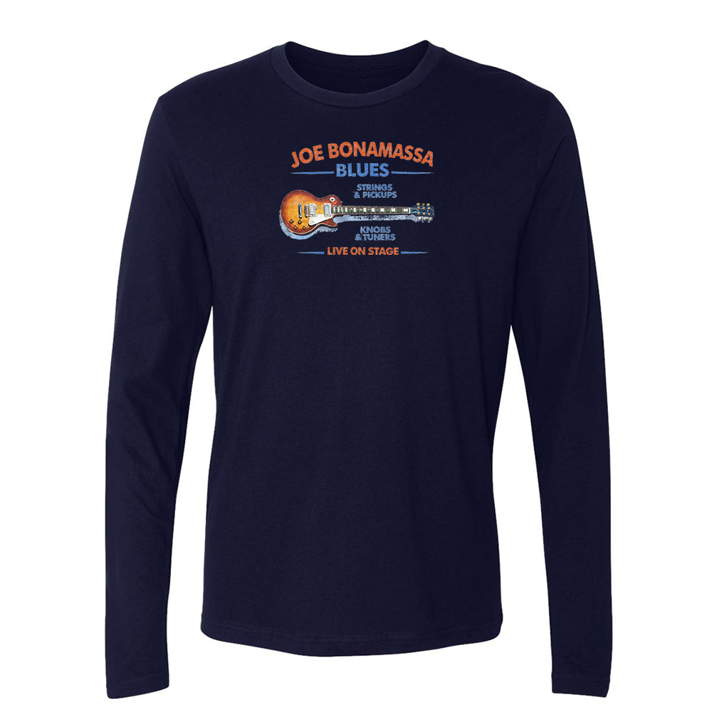 Strings, Pickups & Blues Long Sleeve (Men)