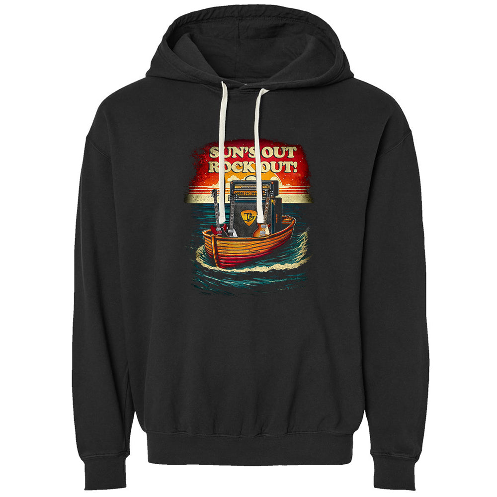 Sun's Out Rock Out Lightweight Pullover Hoodie (Unisex)