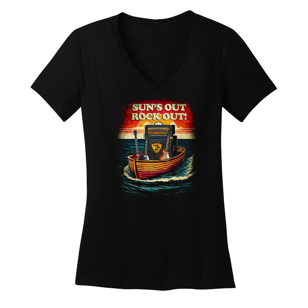 Sun's Out Rock Out V-Neck (Women)