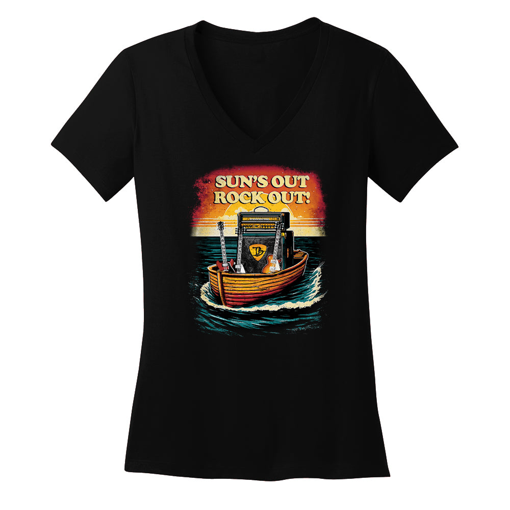 Sun's Out Rock Out V-Neck (Women)