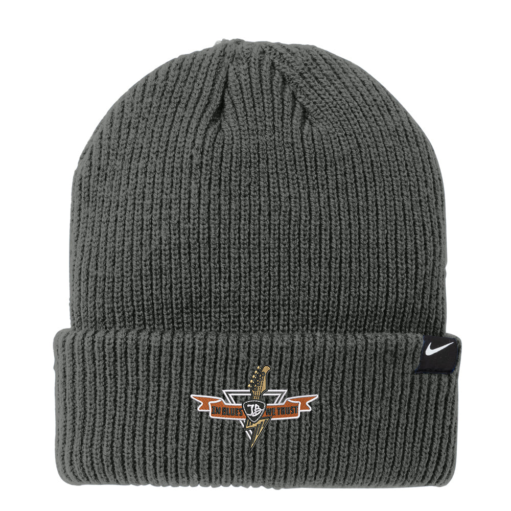 GOLDEN 1978 EMBROIDERY BEANIEビーニー Blues Thunderbolt Nike Terra Beanie – Joe Bonamassa Official Store