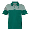 JB Pick Adidas Heathered 3-Stripes Colorblocked Polo (Men)
