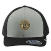 True Blues TravisMathew Cruz Colorblock Trucker Hat
