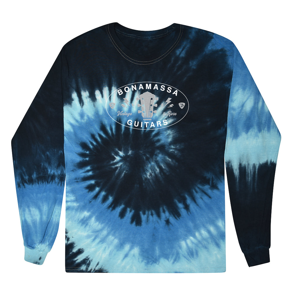 Vintage & Rare Oval Logo Tie Dye Long Sleeve T-Shirt (Unisex