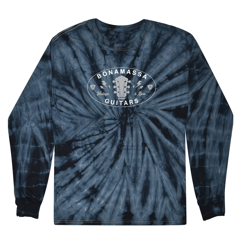 Vintage & Rare Oval Logo Tie Dye Long Sleeve T-Shirt (Unisex)