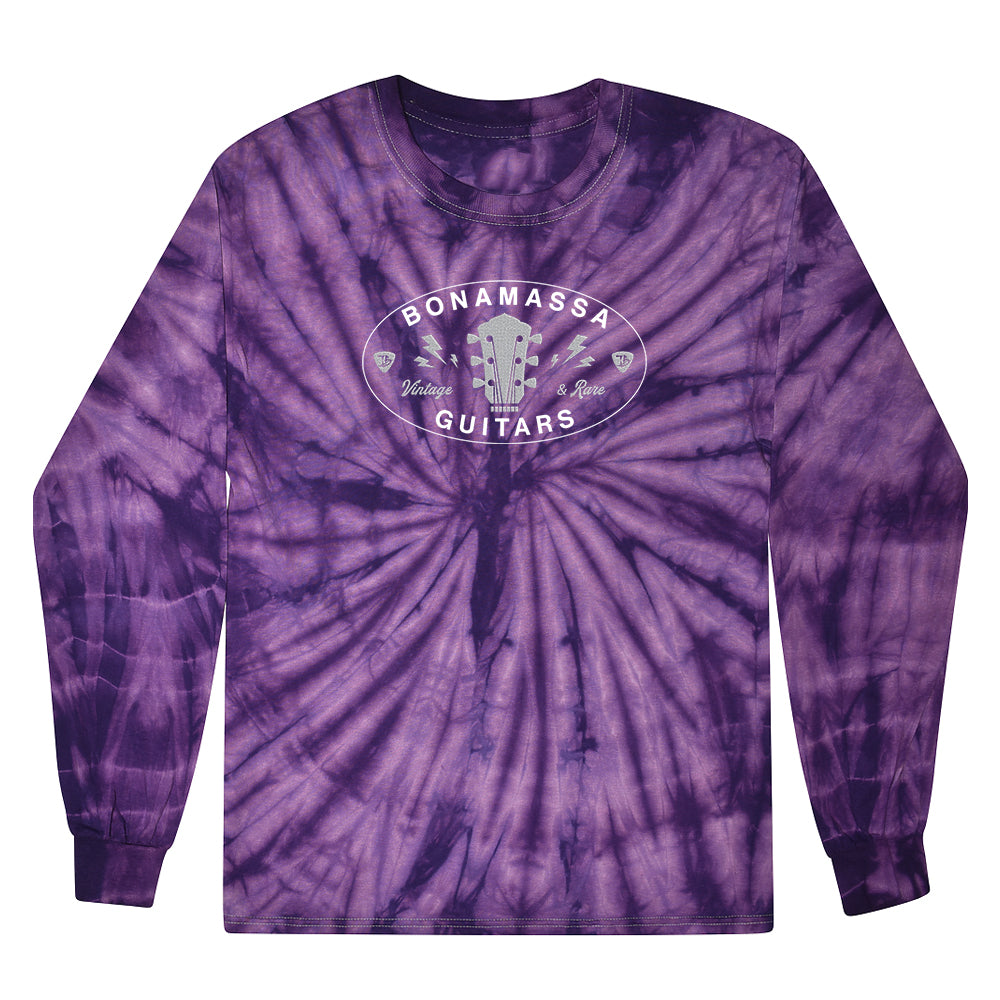 Vintage & Rare Oval Logo Tie Dye Long Sleeve T-Shirt (Unisex