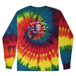 Vintage & Rare Oval Logo Tie Dye Long Sleeve T-Shirt (Unisex)