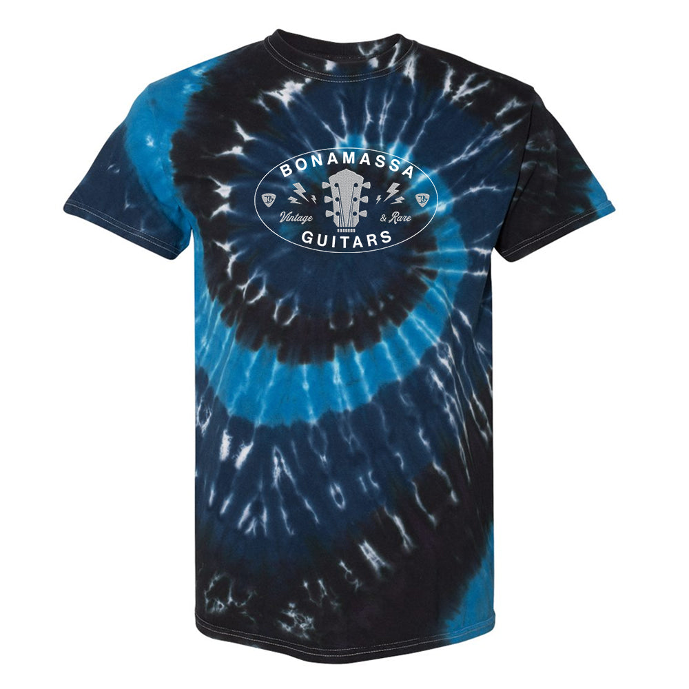 Vintage & Rare Oval Logo Spiral Tie Dye T-Shirt (Unisex)