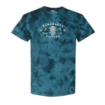 Vintage & Rare Oval Logo Crystal Tie Dye T-Shirt (Unisex)