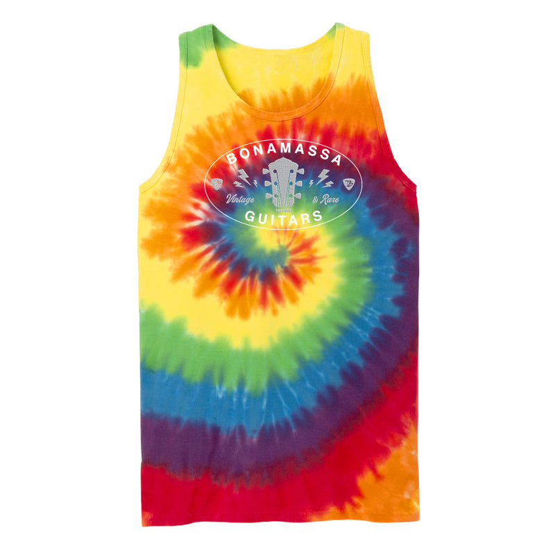Vintage & Rare Oval Logo Tie Dye Tank (Unisex)