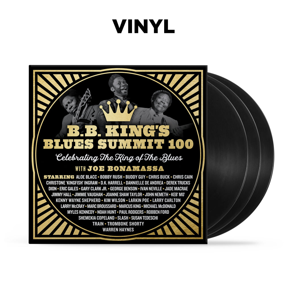 B.B. King's Blues Summit 100 (3 LP Vinyl Set) (Released: 2026) ***PRE-ORDER***