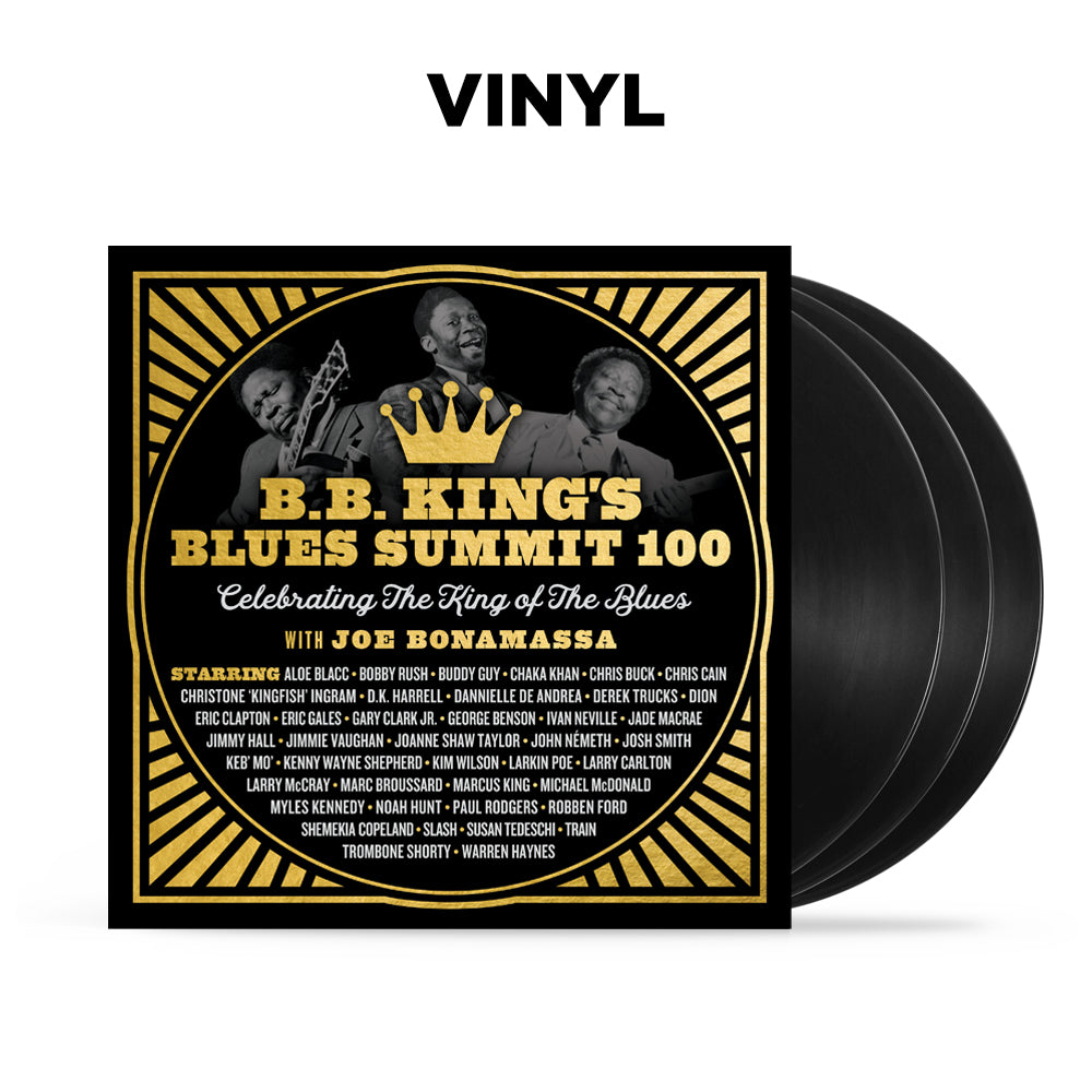 B.B. King's Blues Summit 100 (3 LP Vinyl Set) (Released: 2026) ***PRE-ORDER***