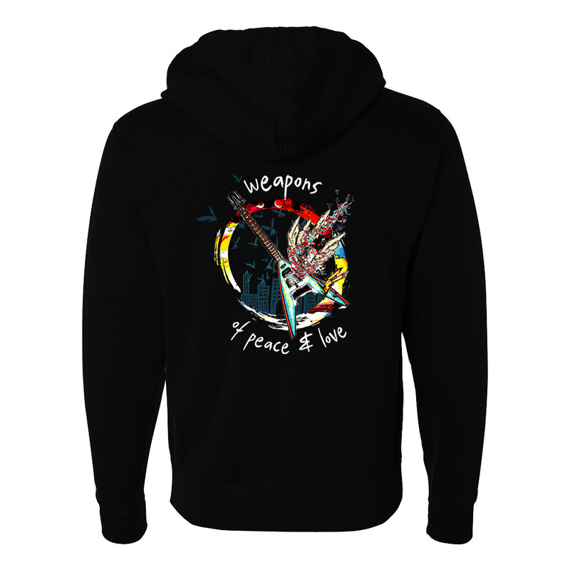 Weapons of Love and Peace Zip-Up Hoodie (Unisex) – Joe Bonamassa