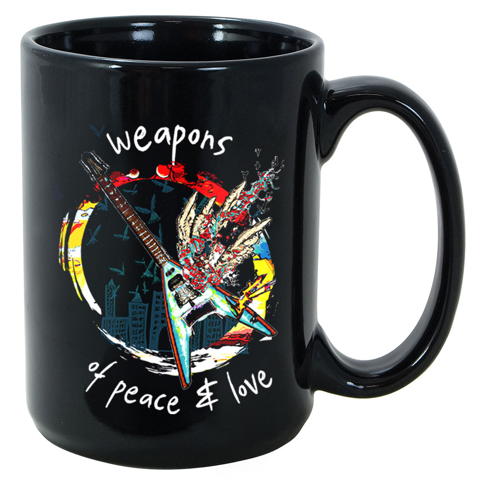 Weapons of Love and Peace Mug