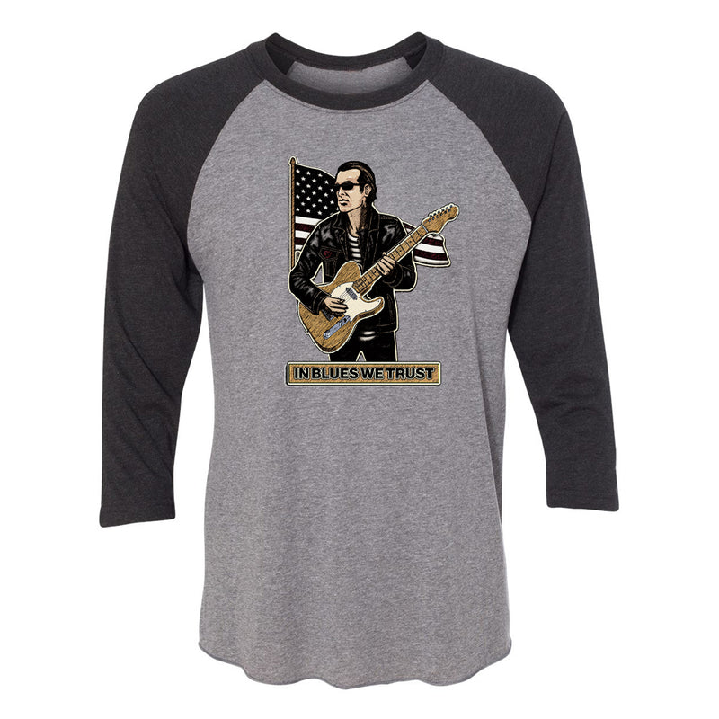 Blues Hero 3/4 Sleeve T-Shirt (Unisex)