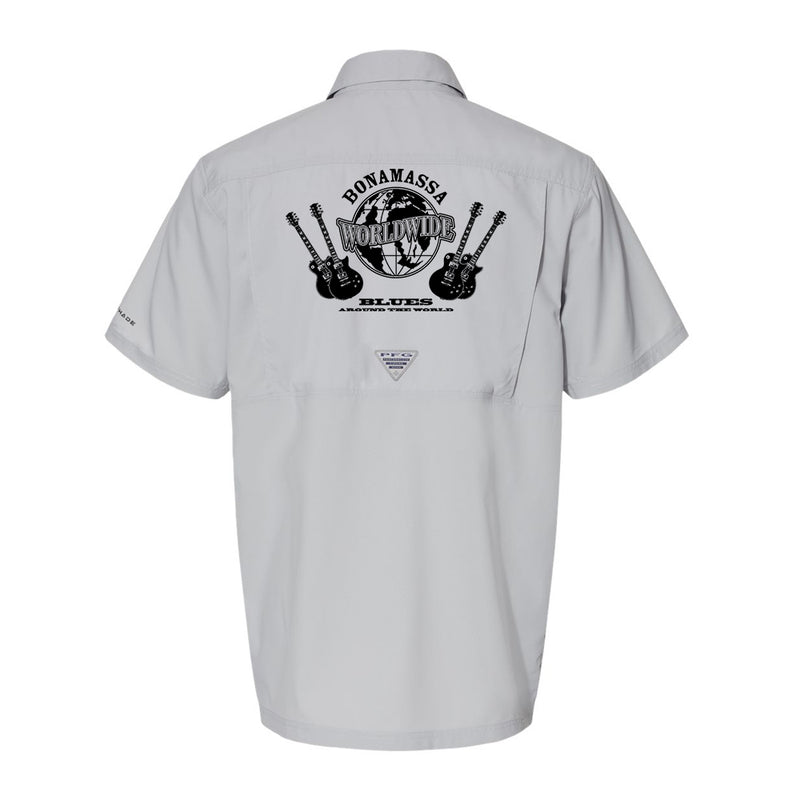 Worldwide Blues Columbia Slack Tide Camp Shirt (Men) - Black