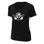 Worldwide Blues UV Pro Scoop Neck T-Shirt (Women) - White