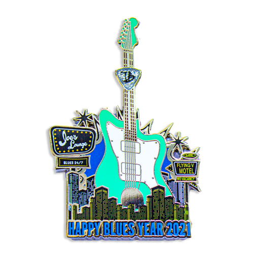 2021 "Happy Blues Year" Pin - Limited Edition (50 pieces)