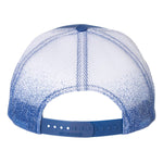 Monochromatic Blues Printed Mesh-Back Trucker Hat