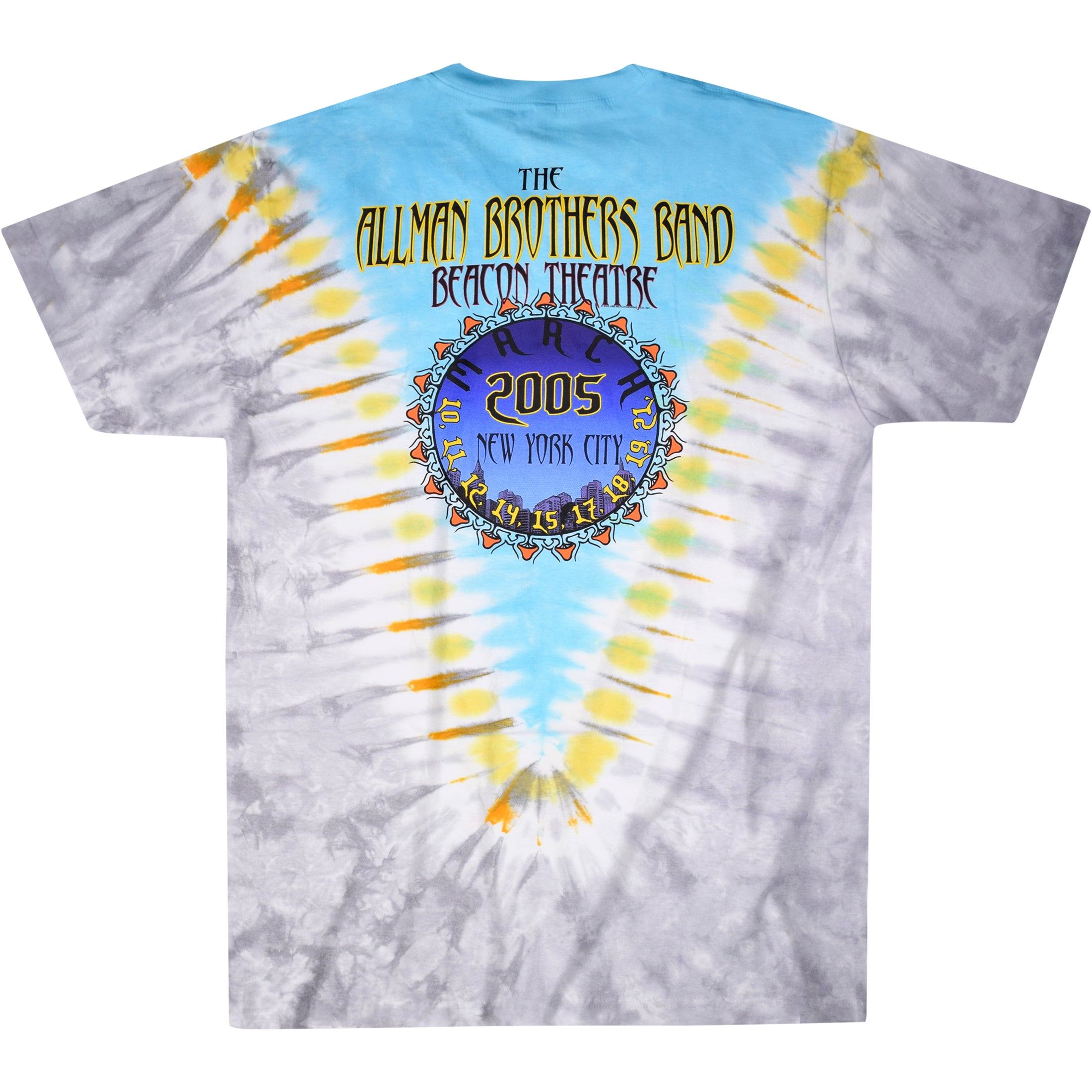 Allman Brothers - Flying Peach Tie Dye T-Shirt (Men) – Joe