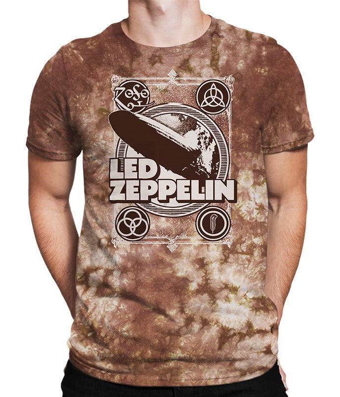 Led Zeppelin Tie-Dye T-Shirt (Men)