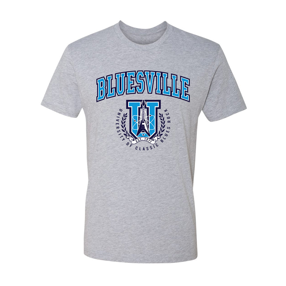 Bluesville University of Classic Blues Rock T-Shirt (Unisex)