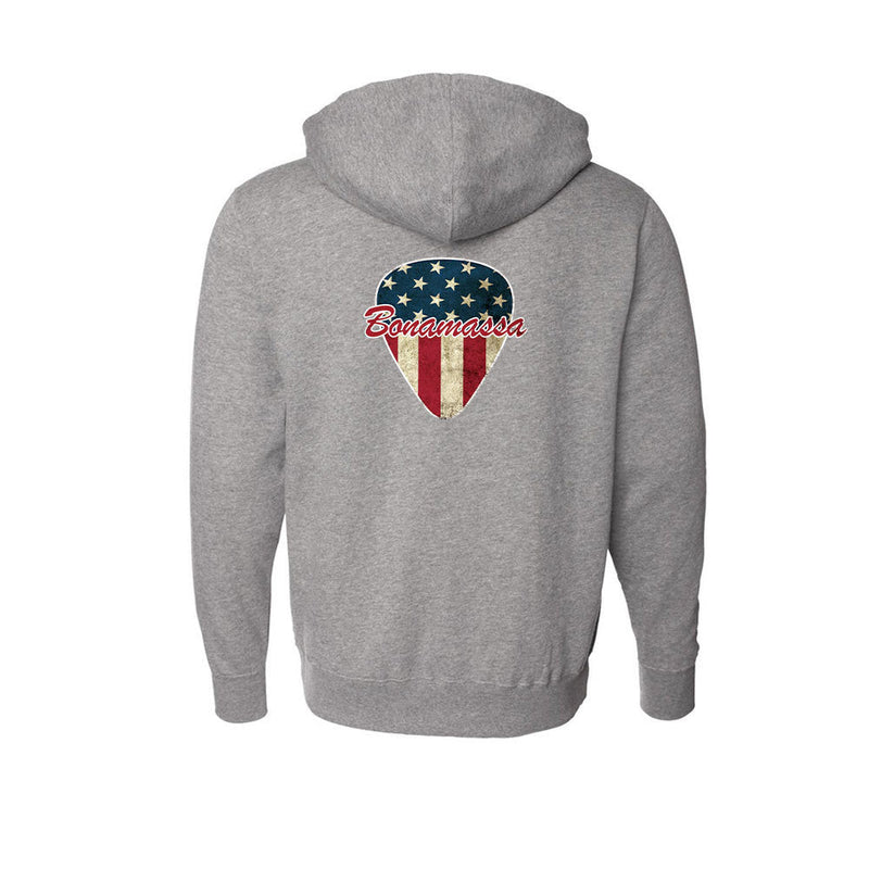 American Style Zip Up Hoodie Unisex Joe Bonamassa Official Store