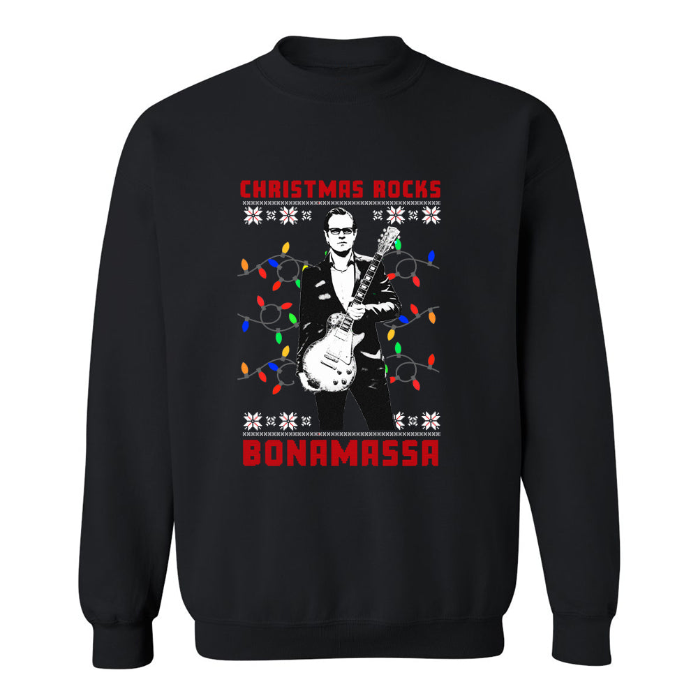 Christmas Rocks Crewneck Sweatshirt (Unisex)