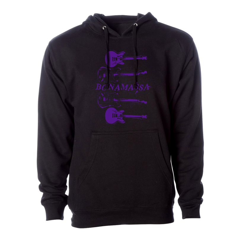 X-Ray Guitars Midweight Hooded Pullover (Unisex)