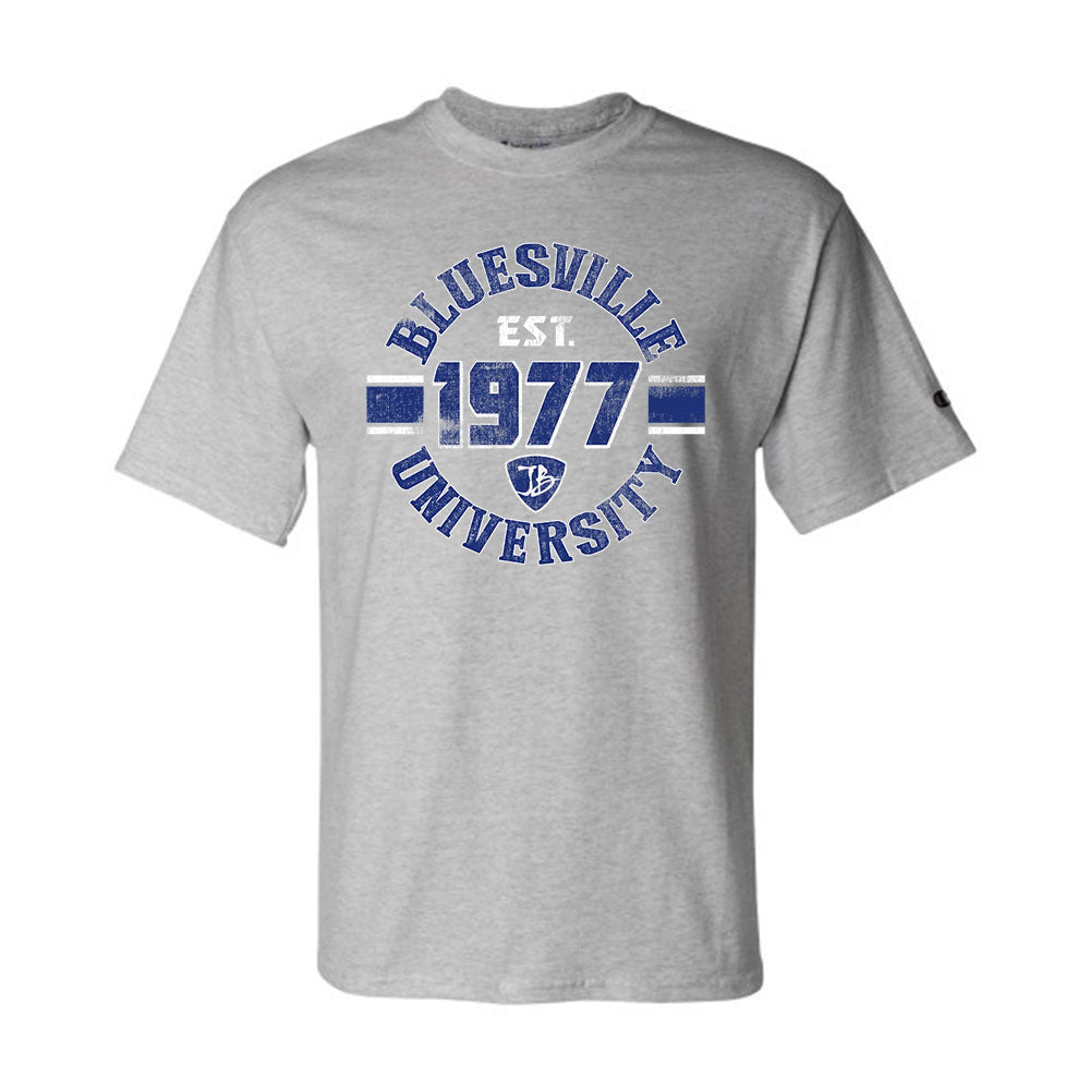 Bluesville University Shield Champion T-Shirt (Men)