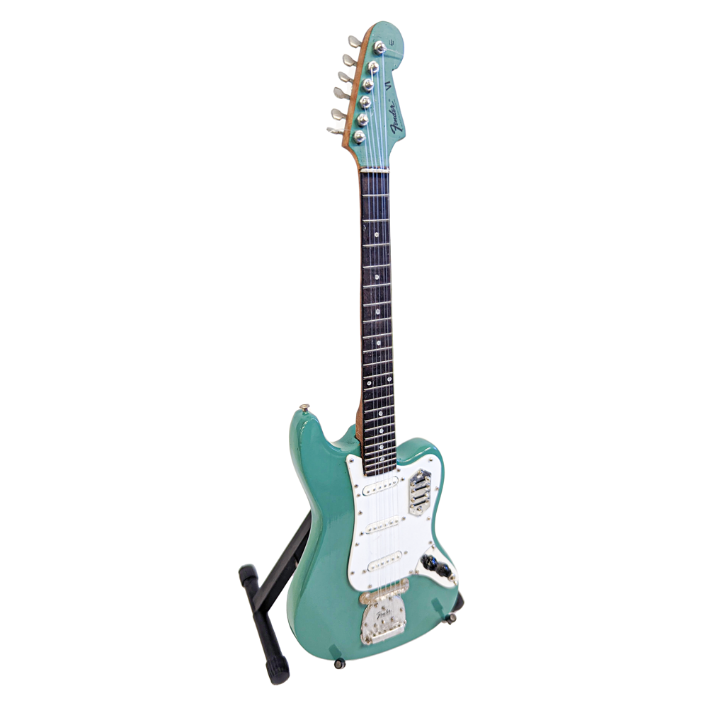 Joe Bonamassa Signature 1965 Fender Bass VI Miniature Guitar Replica Collectible
