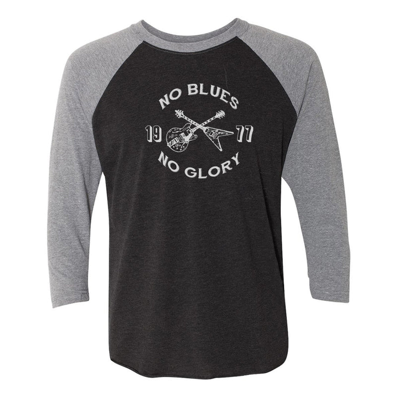 No Blues, No Glory 3/4 Sleeve T-Shirt (Unisex)