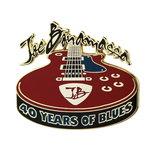 2017 Joe Bonamassa 40 Years of Blues Pin - Limited Edition (100 pieces)